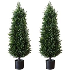 Artificial cedar topiary for sale  Delivered anywhere in USA 