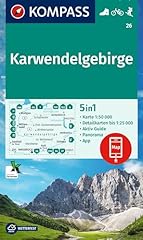 Kompass wanderkarte karwendelg gebraucht kaufen  Wird an jeden Ort in Deutschland