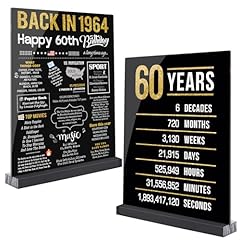 60th birthday decorations for sale  Delivered anywhere in USA 