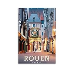 Rouen poster voyage d'occasion  Livré partout en France