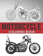 Motorcycle coloring book for sale  Delivered anywhere in UK