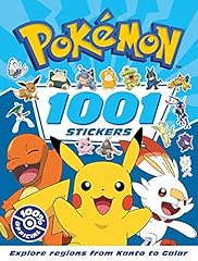 Pokemon 1001 stickers usato  Spedito ovunque in Italia 