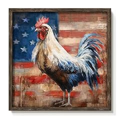 Rooster wooden wall for sale  Delivered anywhere in USA 