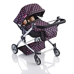 Used, Molly Dolly 2 in 1 Twin Deluxe Dolls Pram Pushchair for sale  Delivered anywhere in UK