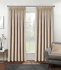 velour curtains ready for sale  Delivered anywhere in UK
