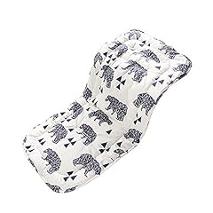 SONARIN Baby Stroller Seat Liner,100% Cotton Universal for sale  Delivered anywhere in UK