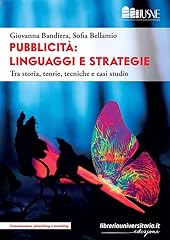 Pubblicità linguaggi strategi usato  Spedito ovunque in Italia 