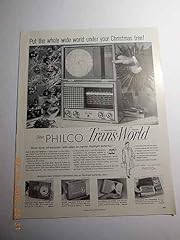 Advertisement philco trans for sale  Delivered anywhere in USA 