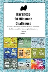 Havanese milestone challenges d'occasion  Livré partout en France