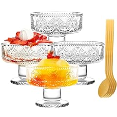 Quyimy dessert glasses for sale  Delivered anywhere in UK