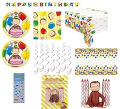 Curious george birthday for sale  Delivered anywhere in USA 