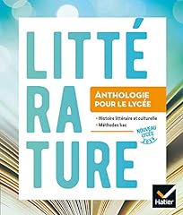 Anthologie lycée français d'occasion  Livré partout en France
