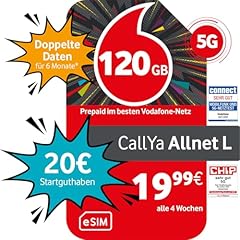 Vodafone prepaid callya gebraucht kaufen  Wird an jeden Ort in Deutschland