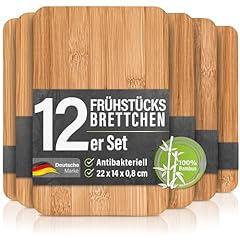 12er set frühstücksbrettchen gebraucht kaufen  Wird an jeden Ort in Deutschland