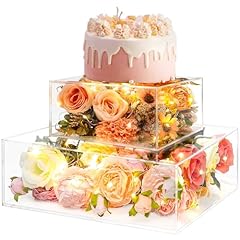Clear acrylic cake for sale  Delivered anywhere in USA 