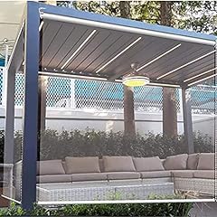XIAOLIN Gazebo Exterior Persiana Enrollable Transparente,, usado segunda mano  Se entrega en toda España 