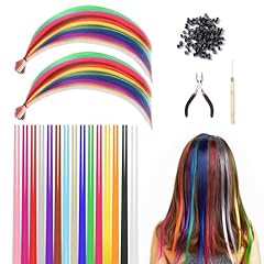 Stück bunte haarverlängerung gebraucht kaufen  Wird an jeden Ort in Deutschland