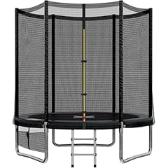 Trampolino rotondo giardino usato  Spedito ovunque in Italia 