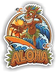 Sticker autocollant aloha d'occasion  Livré partout en France
