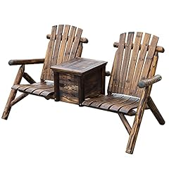 Outsunny double wooden for sale  Delivered anywhere in USA 