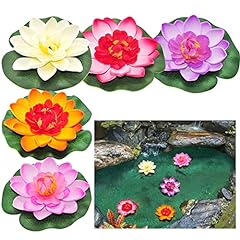 Swirlcolor artificial lotus for sale  Delivered anywhere in UK