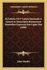Litteris latinis quomodo usato  Spedito ovunque in Italia 