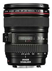 Canon 344B006 EF 24-105mm f/4.0 L IS USM Lens (Renewed) for sale  Delivered anywhere in UK
