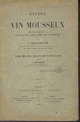 Etudes vin mousseux. d'occasion  Livré partout en France