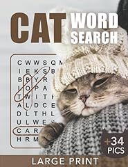 Cat word search for sale  Delivered anywhere in UK