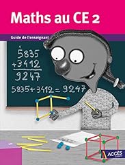 Maths ce2 guide d'occasion  Livré partout en France