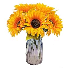 Bunches artificial sunflower for sale  Delivered anywhere in UK