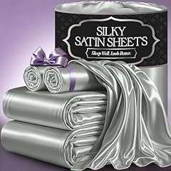 Decolure satin bed for sale  Delivered anywhere in USA 