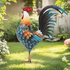 Autodaya metal rooster for sale  Delivered anywhere in USA 