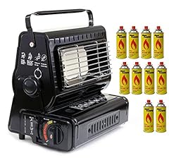 NJ Portable Gas Heater Butane 1.3 kW Outdoor Camping for sale  Delivered anywhere in Ireland