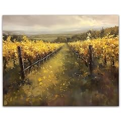Golden vineyard abstract for sale  Delivered anywhere in USA 