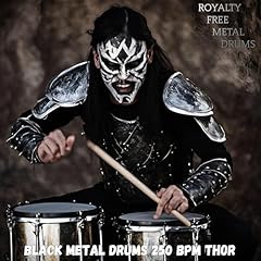 Black metal drums for sale  Delivered anywhere in USA 