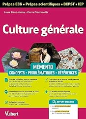 Mémento culture générale d'occasion  Livré partout en France