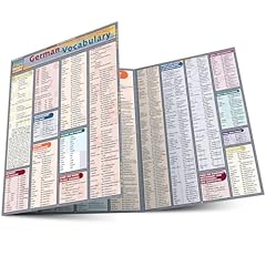 German vocabulary quickstudy for sale  Delivered anywhere in USA 