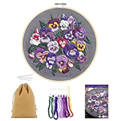 Embroidery kits adults for sale  Delivered anywhere in UK