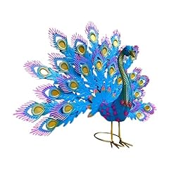 Standing metal peacock for sale  Delivered anywhere in USA 