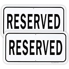 Pack reserved sign for sale  Delivered anywhere in USA 