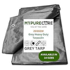 Mypurecore grey tarpaulin for sale  Delivered anywhere in UK