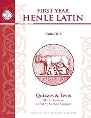 Henle latin quizzes for sale  Delivered anywhere in USA 
