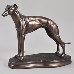 Standing greyhound bronzed for sale  Delivered anywhere in UK