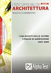 Test ufficiali architettura usato  Spedito ovunque in Italia 