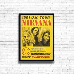 Nirvana concert print for sale  Delivered anywhere in UK