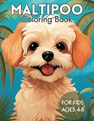 Cute maltipoo coloring usato  Spedito ovunque in Italia 