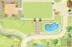Le Toy Van - Doll's House Garden Playmat 3D Design for sale  Delivered anywhere in UK