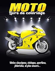 Livre coloriage moto d'occasion  Livré partout en France