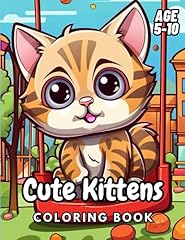 Cute kitten coloring for sale  Delivered anywhere in USA 